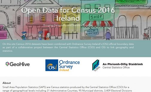 OSi and CSO launch new Census website on Esri Ireland’s digital mapping platform