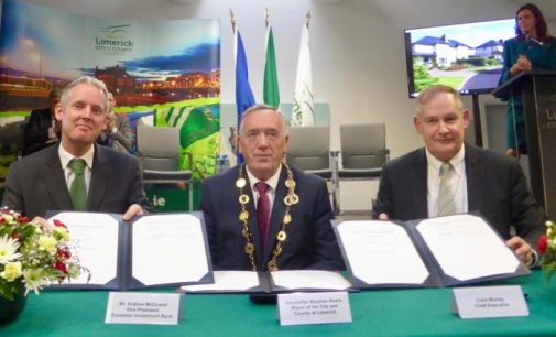 EIB Backs Re-development of Limerick and Confirms New Irish Urban Investment Plans