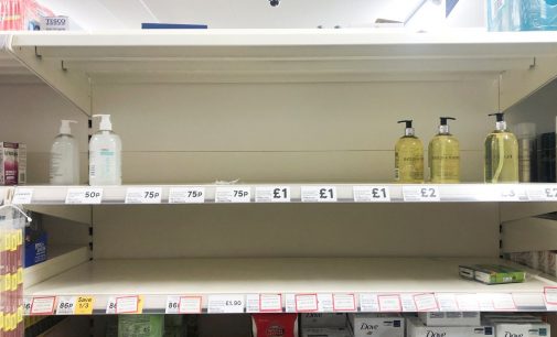 Ireland: hand soap sales up 300% in March