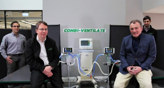 Combi-Ventilate – Turning one ventilator into multiple engineered ventilation stations