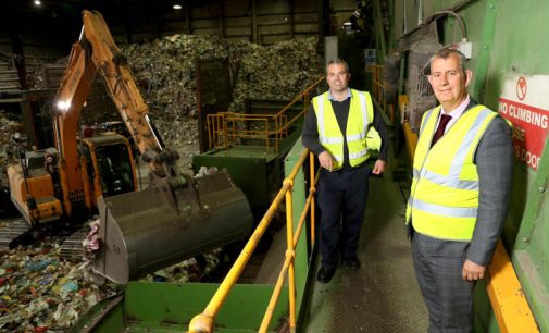 Minister visits Re-Gen Waste Recycling Facility in Newry