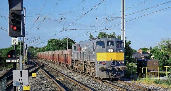 Iarnród Éireann and XPO Logistics begin new rail freight service between Port of Waterford and Ballina