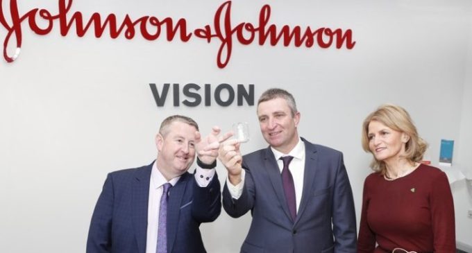 Johnson & Johnson Vision to invest €35 million in Irish facility
