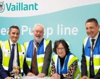 Vaillant unveils new £4 million UK heat pump manufacturing line