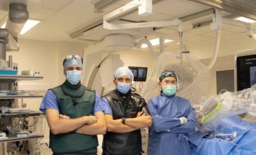 First robotic-guided heart procedure in Ireland and the UK