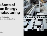 Manufacturing plans for key clean energy technologies are expanding rapidly as investment momentum builds