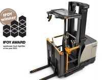 Crown receives the 2023 IFOY Award for its  SP 1500 Series order picker trucks