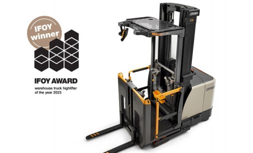 Crown receives the 2023 IFOY Award for its  SP 1500 Series order picker trucks