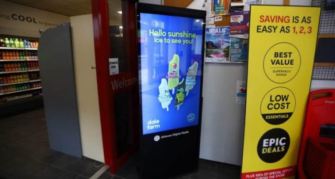 Northern Ireland dairy co-operative Dale Farm harnesses real-time weather data to serve ice cream OOH ads at key moments