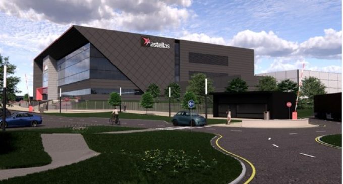 Astellas to invest more than €330 million in a new facility in Ireland
