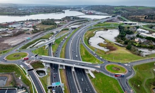 €215 million Dunkettle Interchange upgrade officially opens