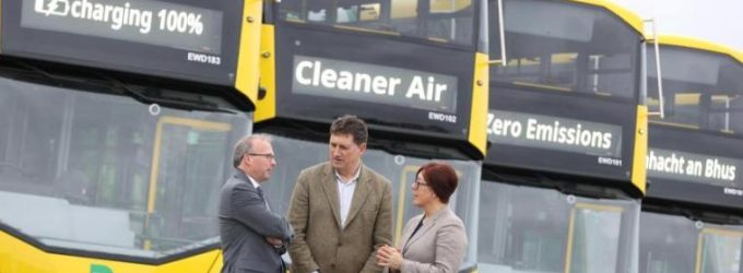 Wrightbus helps Irish city to become one of the first to deploy fully electric bus service