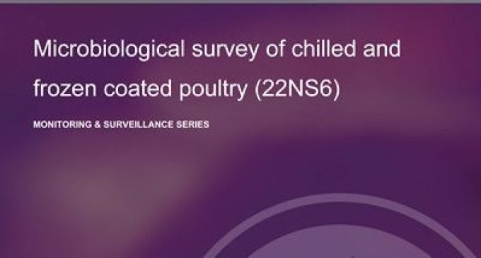 FSAI reminds Irish food businesses to comply with food safety practices for chilled and frozen coated poultry products