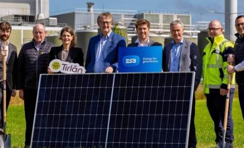 Tirlán turns sod on solar farm to power largest production facility