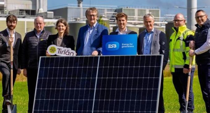 Tirlán turns sod on solar farm to power largest production facility