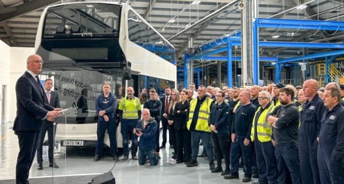 Securing bus manufacturing jobs in Scotland