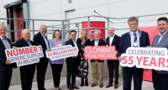 Clonmel Healthcare celebrates 55 years in business and achieves Guaranteed Irish status
