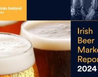 Beer remains Ireland’s favourite alcohol beverage according to new report from Drinks Ireland