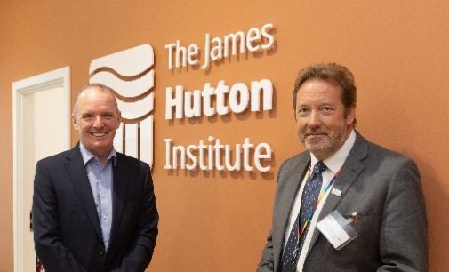 The James Hutton Institute receives a £3 million investment from Scottish Enterprise