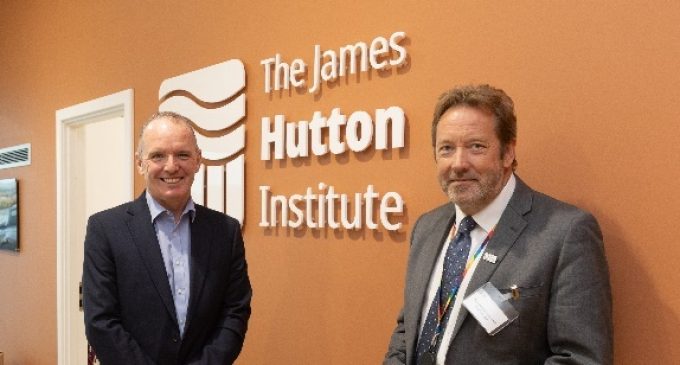 The James Hutton Institute receives a £3 million investment from Scottish Enterprise