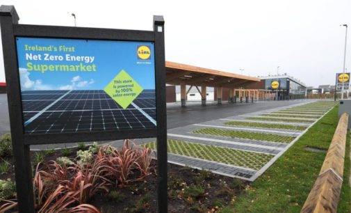 Lidl opens Ireland’s first Net Zero Energy supermarket