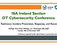 The OT Cybersecurity Conference 2025 – Tuesday, 18th November – Mullingar Park Hotel