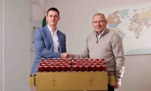 Irish partnership lights up churches worldwide with 15,000 smokeless candle systems